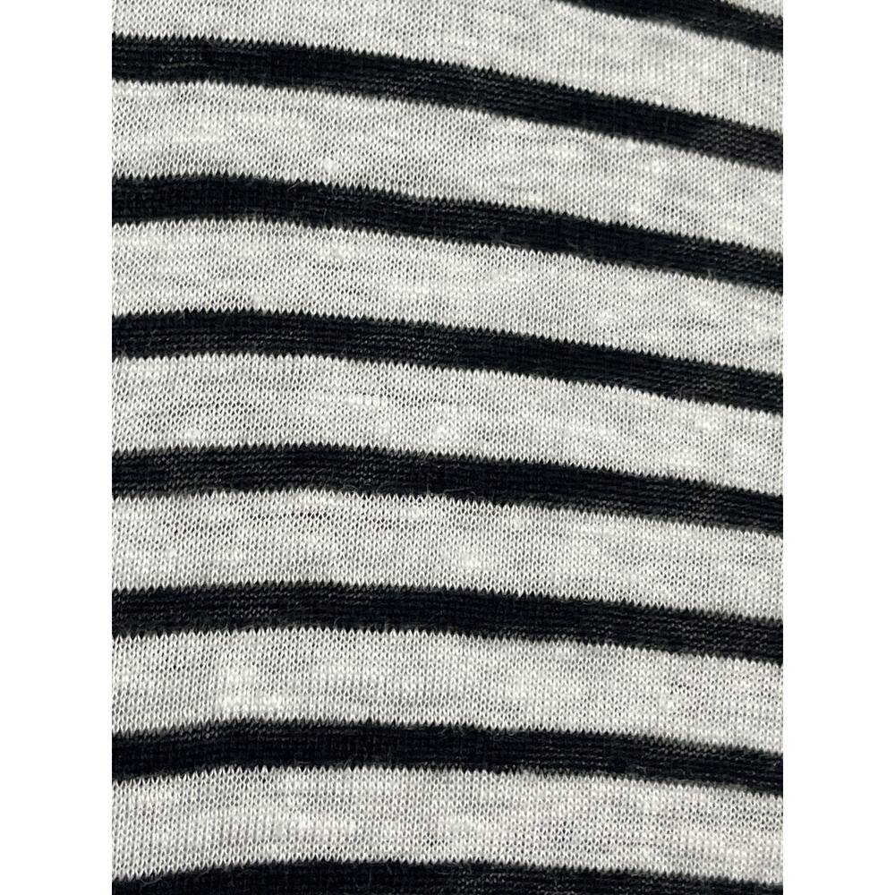 Eileen Fisher Stripe Organic Linen Knit Shift popover Dress,Size large,MSRP $188 - Picture 8 of 8